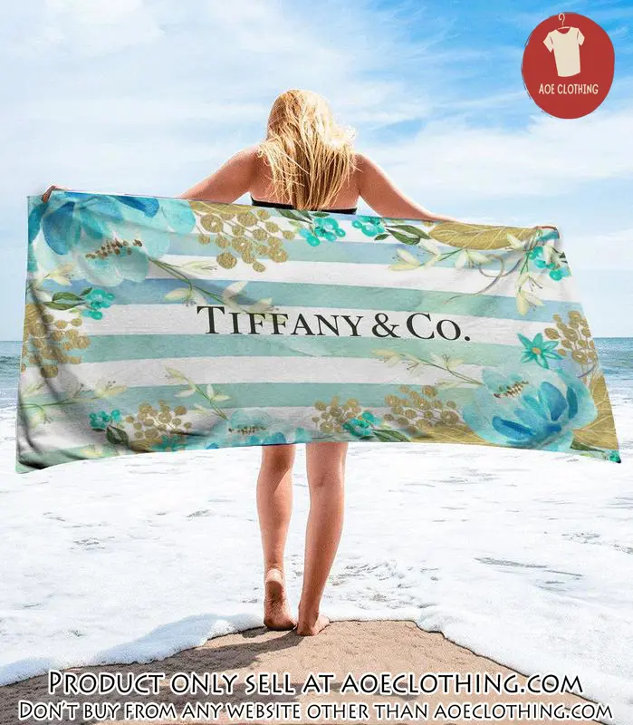 Tiffany and co beach towel luxury brand hot trending summer  bt00342 aoe1825940